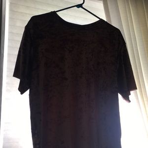 xhilaration velvet tee